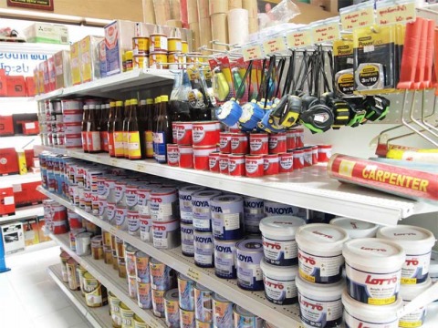 ขายสีและอุปกรณ์ก่อสร้าง บางบอน